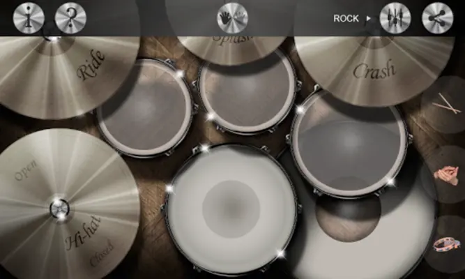 Retro A Drum Kit android App screenshot 1